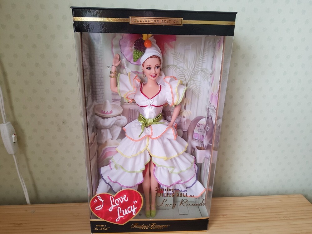 BARBIE I LOVE LUCY 2001 BE A PAL EPISODE 3 MATTEL DOLL ONE OWNER