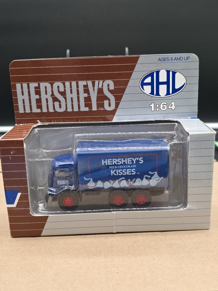 1991 Hershey's Milk Chocolate Kisses Truck Die cast 1:64 AHL In Box
