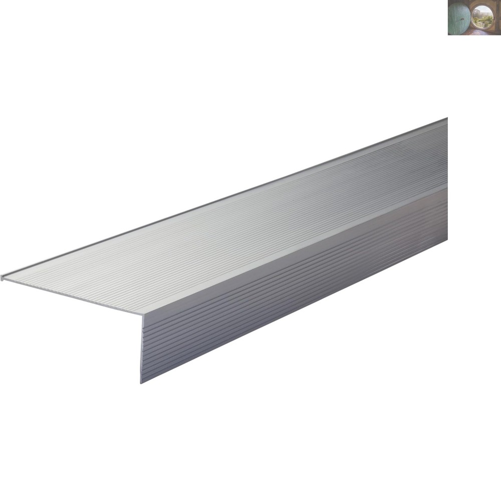Durable Mill Finish Aluminum Sill Nosing 4-1/2in x 36in for Easy Installation