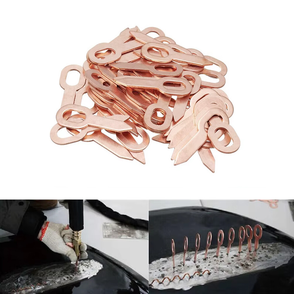 50x Dent Puller Rings For Spot Welding Welder Car Body Panel Pulling Washer Tool