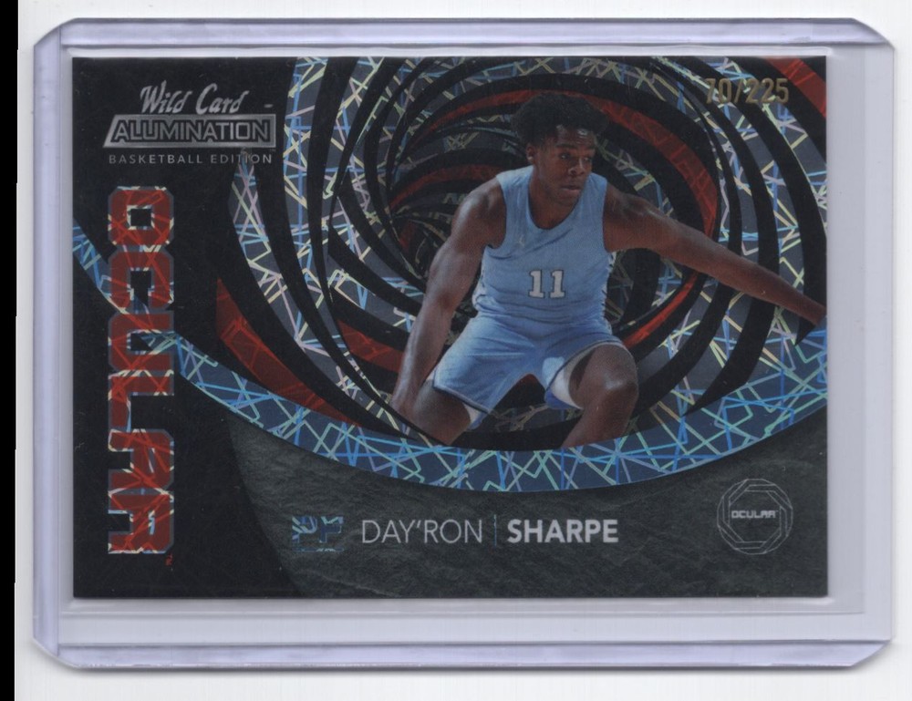 2021-22 Wild Card Alumination Ocular Day'Ron Sharpe 70/225 Brooklyn Nets #AOC-4 Basketball Card