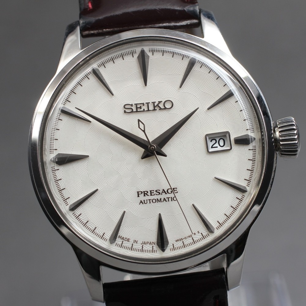 Seiko Presage White Unisex Adults Watch - SARY089