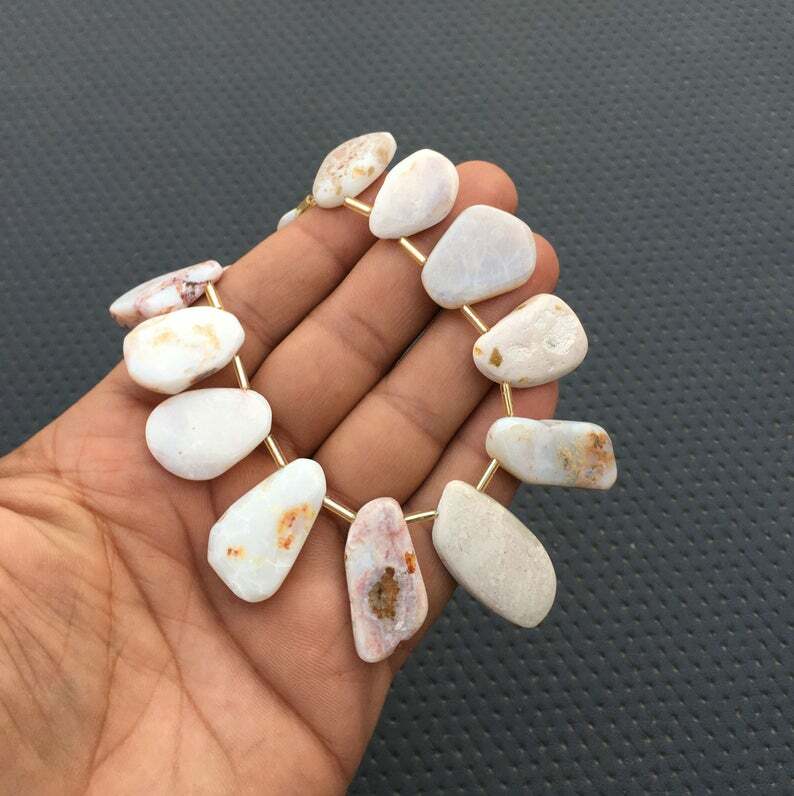 AAA Quality 15pcs Natural Australian Opal Gems Stunning Polished Rough Stones  