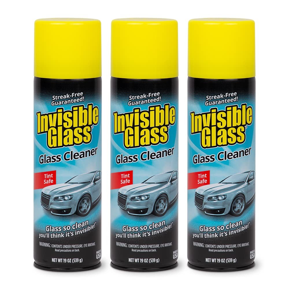 91164-3PK Premium Glass & Window Cleaner for Auto & Home Streak-Free Shine