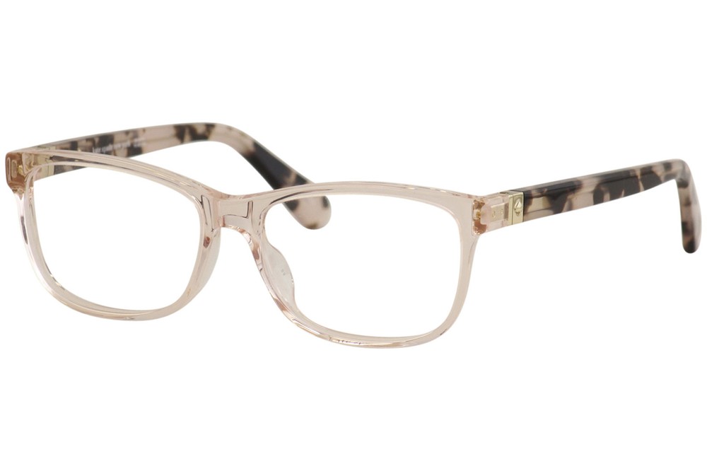 Kate Spade Calley HT8 Eyeglasses Frame Women's Pink Havana Full Rim 54mm