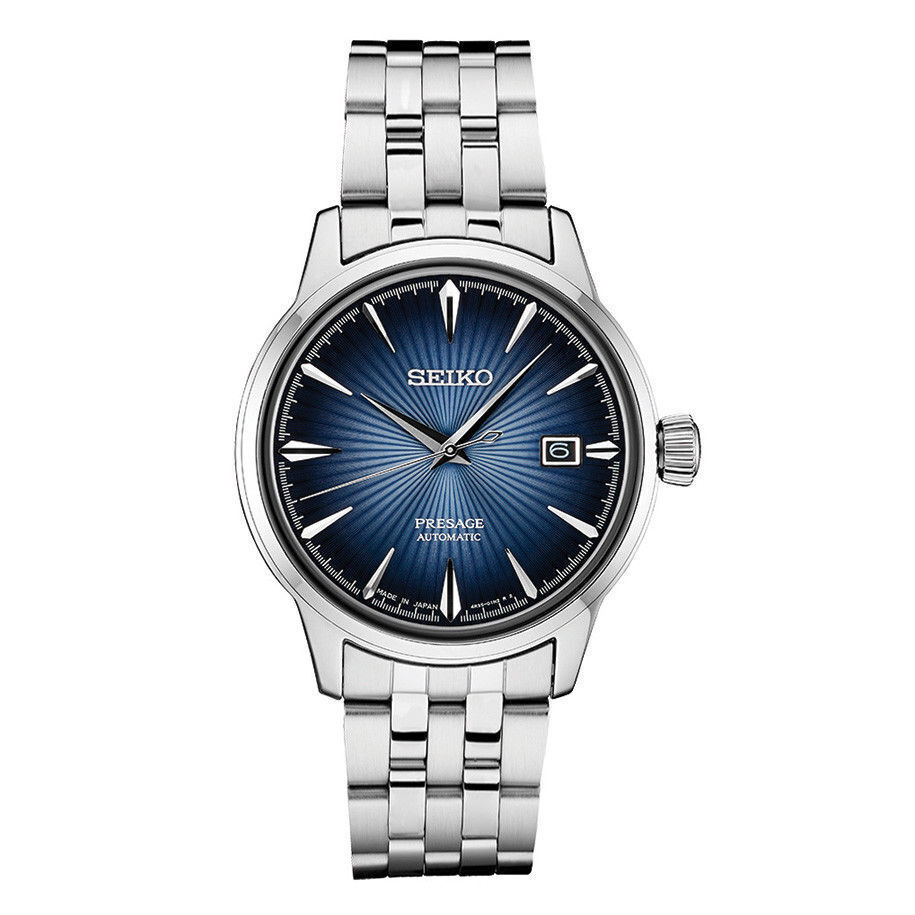 Seiko Presage Blue Men's Watch - SRPB41