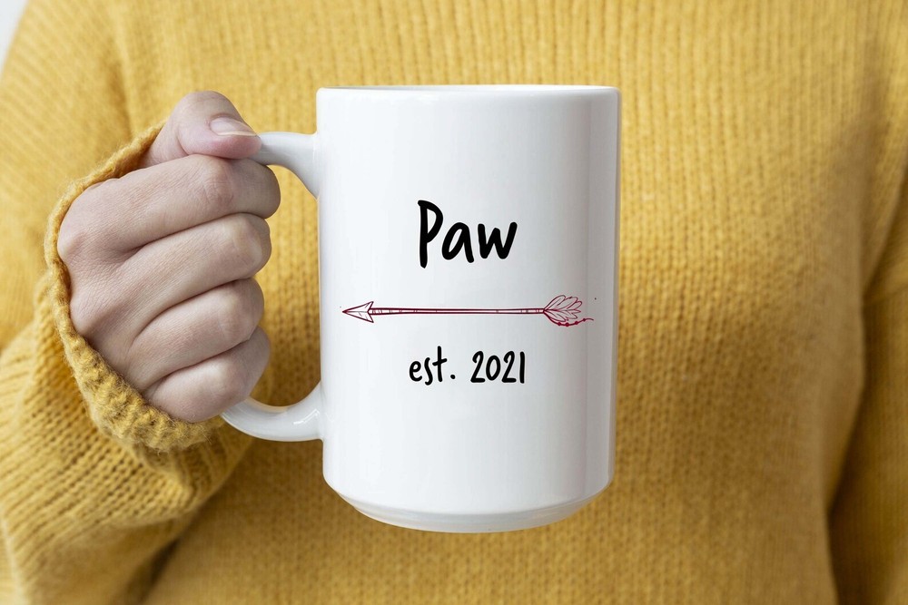Paw Est 2021 Mug New Paw Arrow Coffee Mug Mug & Coaster Set Coffee Mug For N