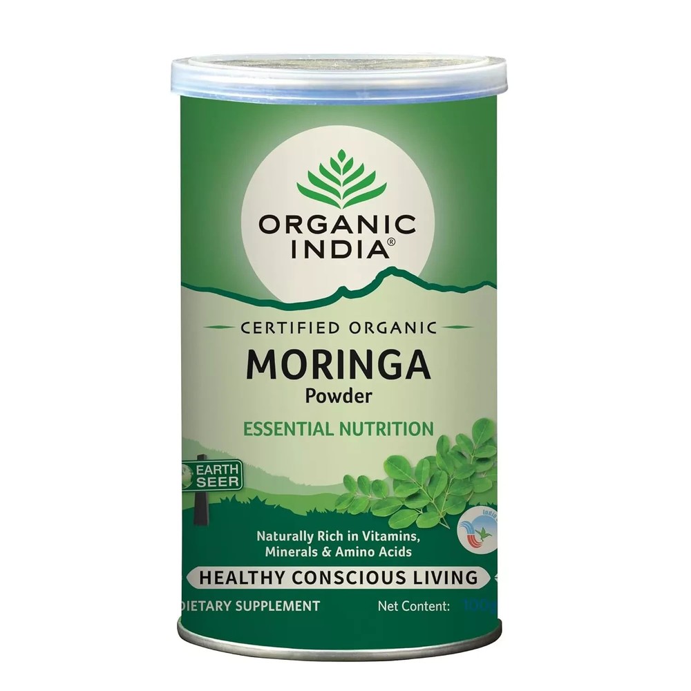 Organic India Moringa Powder 100gm (Free Ship)
