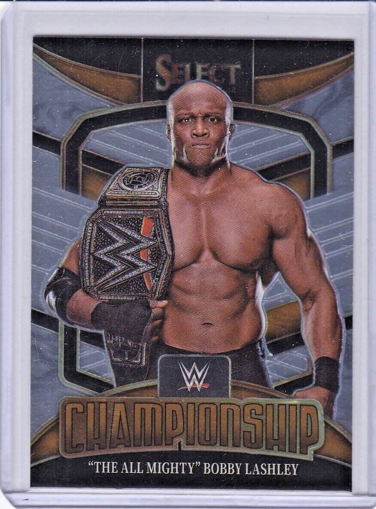 2022 Panini Select WWE Championship Bobby Lashley #1 Wrestling Card