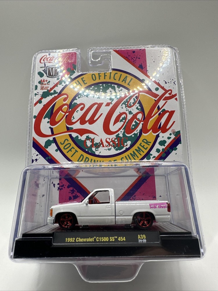 M2 Machines Coca Cola 1992 Chevrolet C1500 SS 454 (CHASE) 1 of 750