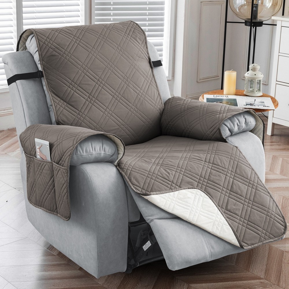 Waterproof non-slip recliner cover for pets and home protection