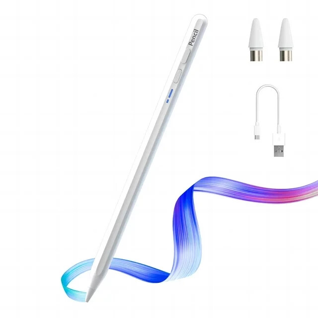 Stylus Pens for iPad, 2X Fast Charge iPad Pencil with Perfect Precision, Low Lat