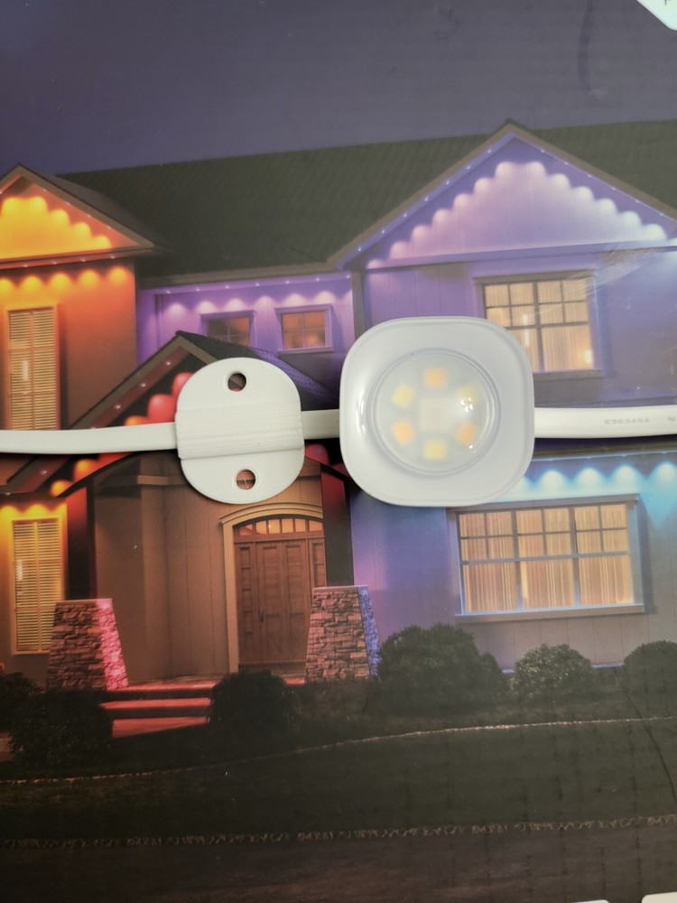 Govee Pros White Permanent Outdoor Lights Srew Clips Mounts 50