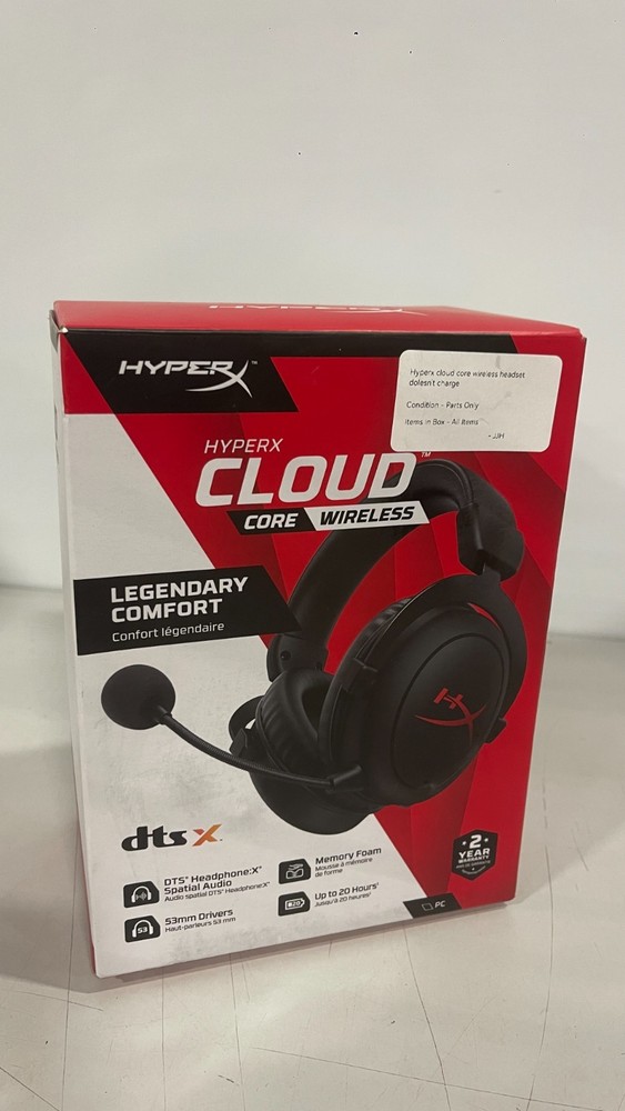 HyperX Cloud Alpha Wireless DTS Headphone - Black