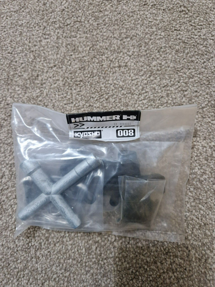 DEAGOSTINI BUILD YOUR OWN HUMMER H1 RC CAR #8 REAR SUSPENSION & DAMPER STAYS