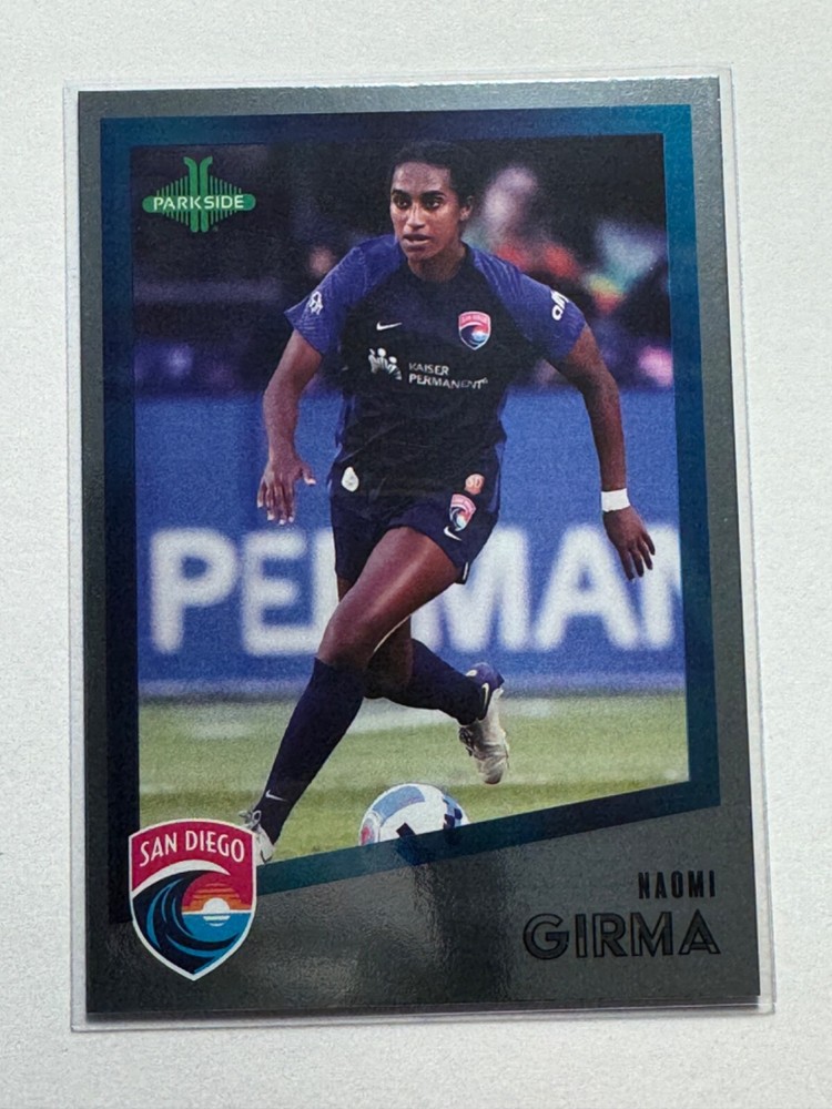 Naomi Girma 2023 Parkside NWSL Volume 1 Silver Foil San Diego Wave FC #145