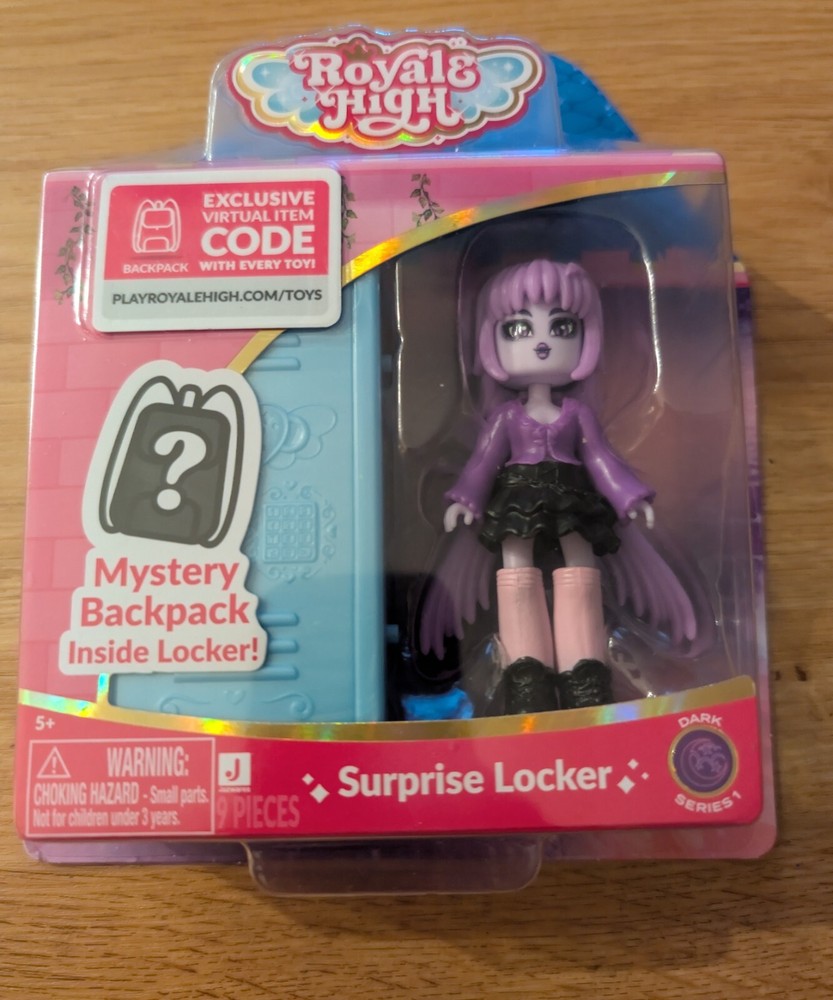 Royale High Dark Doll Roblox Surprise Locker With Virtual Code 2024 Series 1