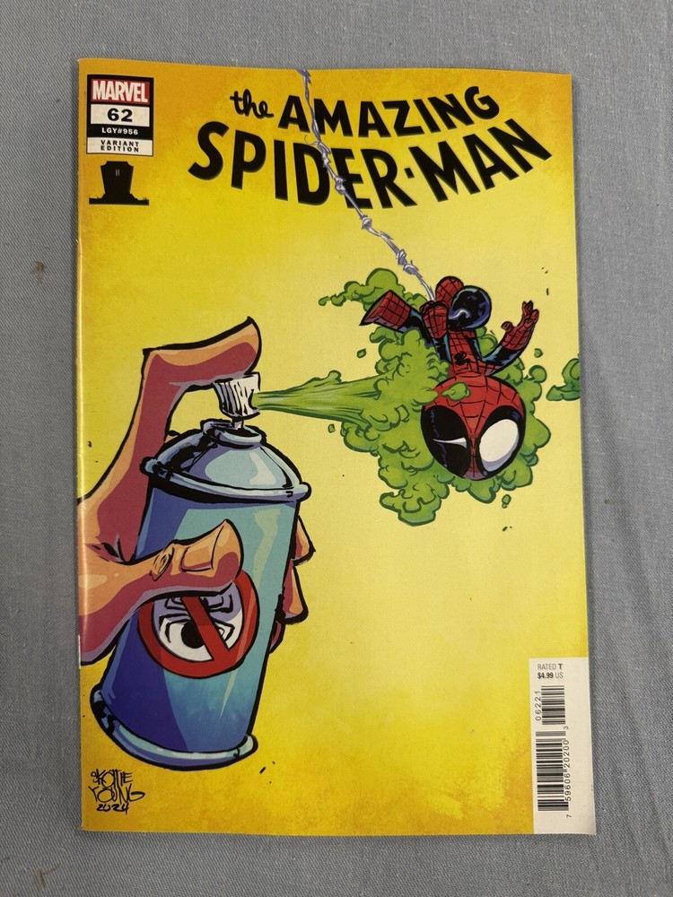 Marvel Comics AMAZING SPIDER-MAN #62 YOUNG 8 DEATHS OF SPIDER-MAN Variant (2024)