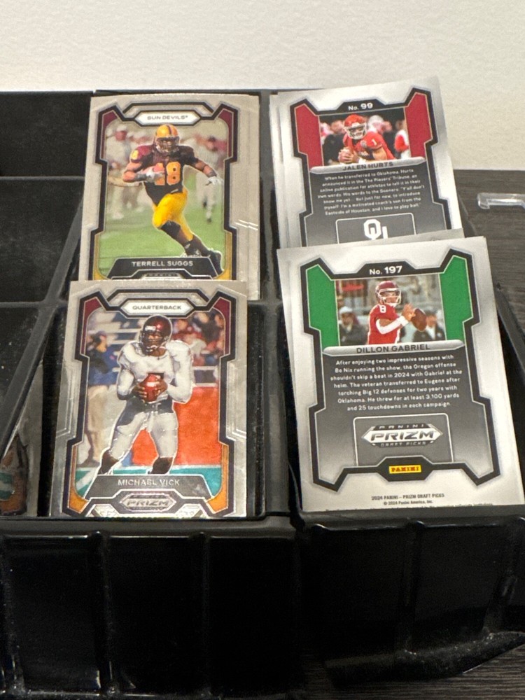 2024 Panini Prizm Draft Picks Football Cards Full Set 1-200 Complete Collection