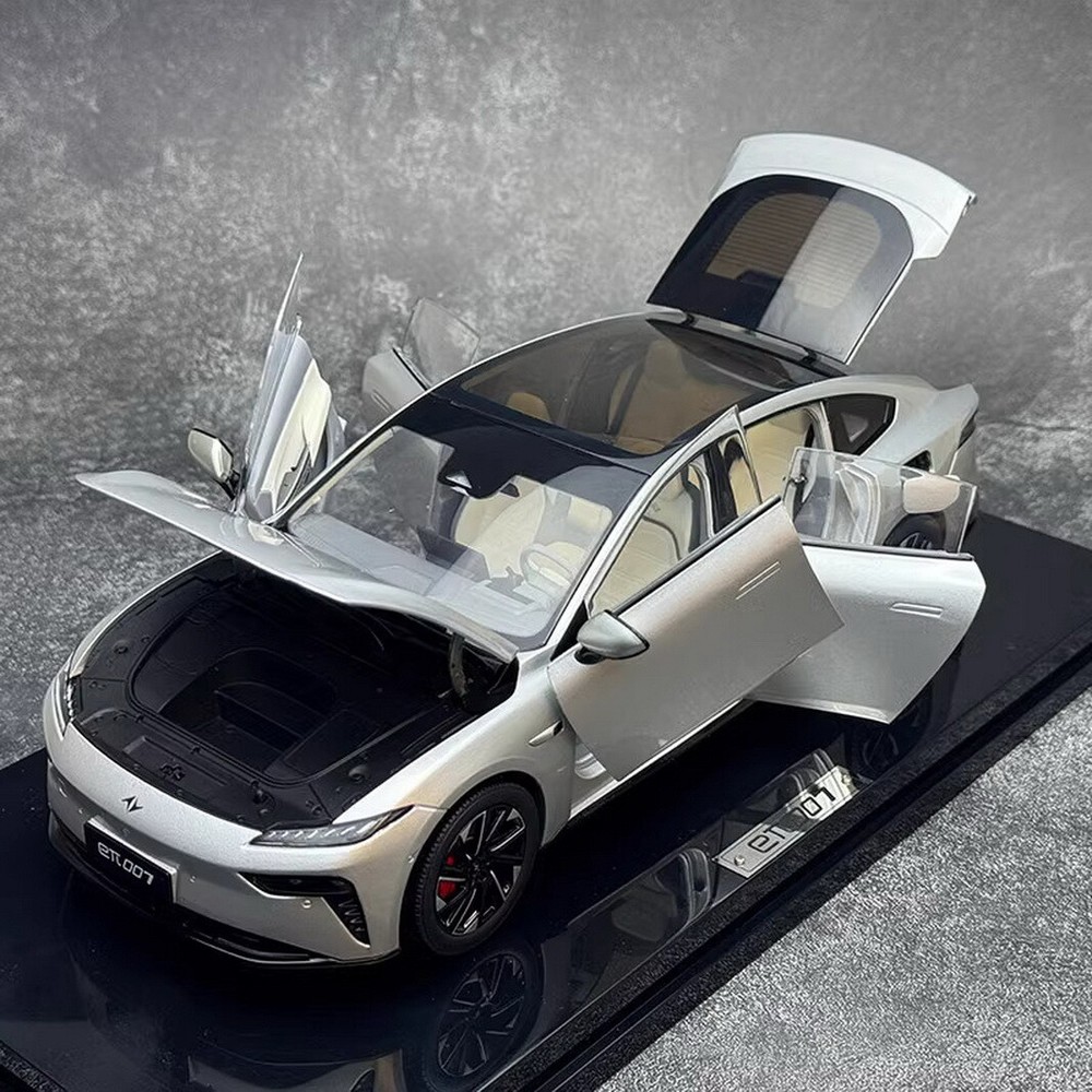 1/18 Scale DFMC eπ007 Silver Diecast Car Model Toy Collection Gift NIB