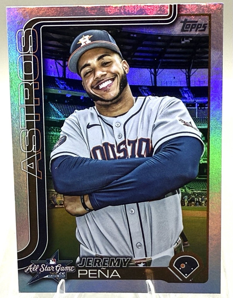 2025 Topps Update Jeremy Pena #ASG-31 All-Star Game Foil Astros