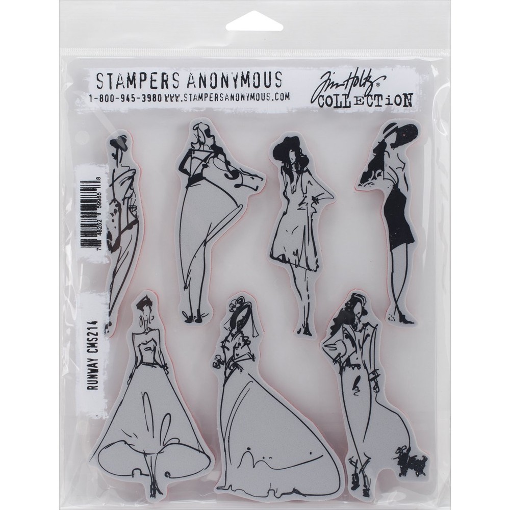 Stampers Anonymous Tim Holtz Cling Stamps 7