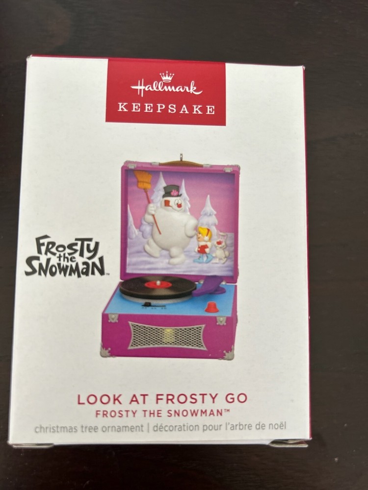 2023 Hallmark Look At Frosty Go Ornament NIB
