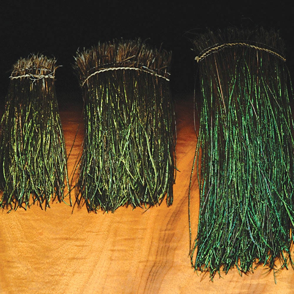 Hareline Strung Peacock Herl Fly Tying Material All Sizes