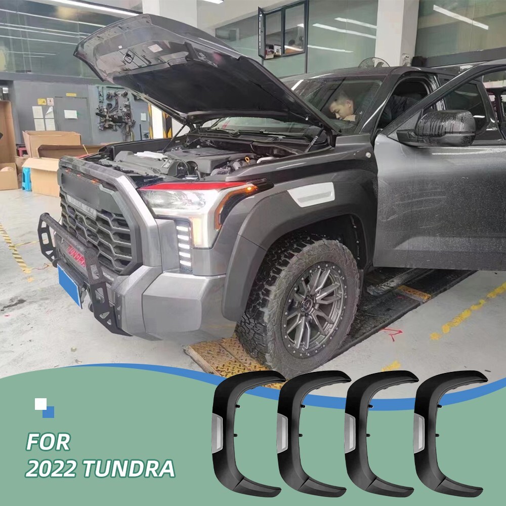 Toyota Tundra 2022-2023 Fender Arch Cover Tire Torch Trim Upgrade