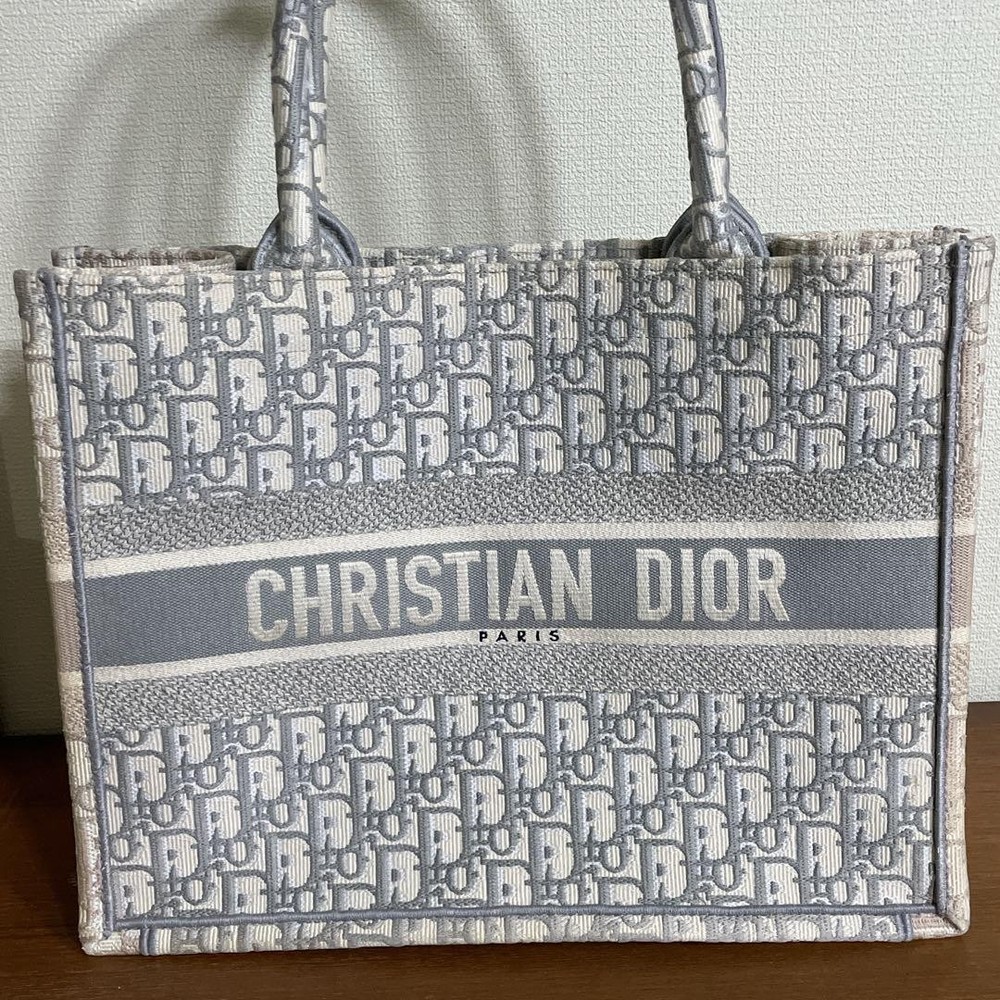 Christian Dior Medium Oblique Trotter Book Tote Bag