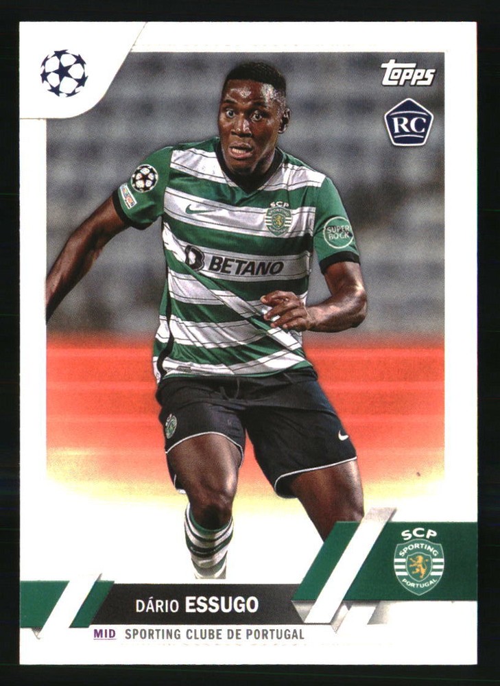 Dário Essugo 2022-23 Topps UEFA Club Competitions #155 SOCCER Card