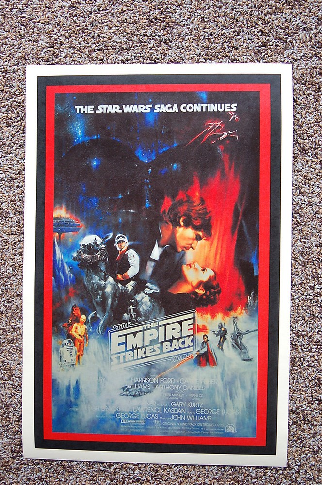 The Empire Strikes Back Lobby Card Movie Poster #1 Star Wars Collectible