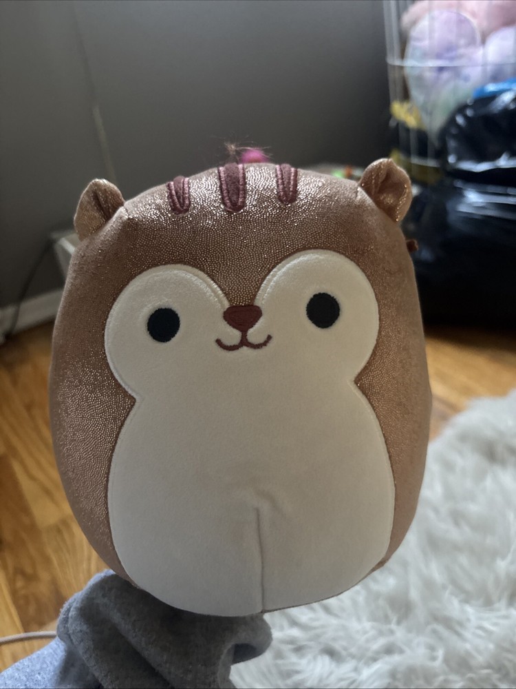 Squishmallows Sawyer the Sparkle Squirrel 7. 5Inch Soft Plush New
