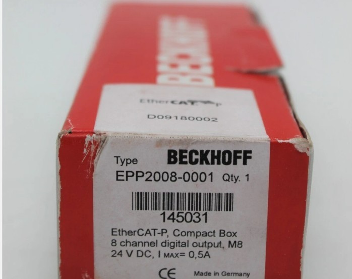 New In Box Beckhoff EPP2008-0001 PLC Module EPP2008-0001 Free shipping