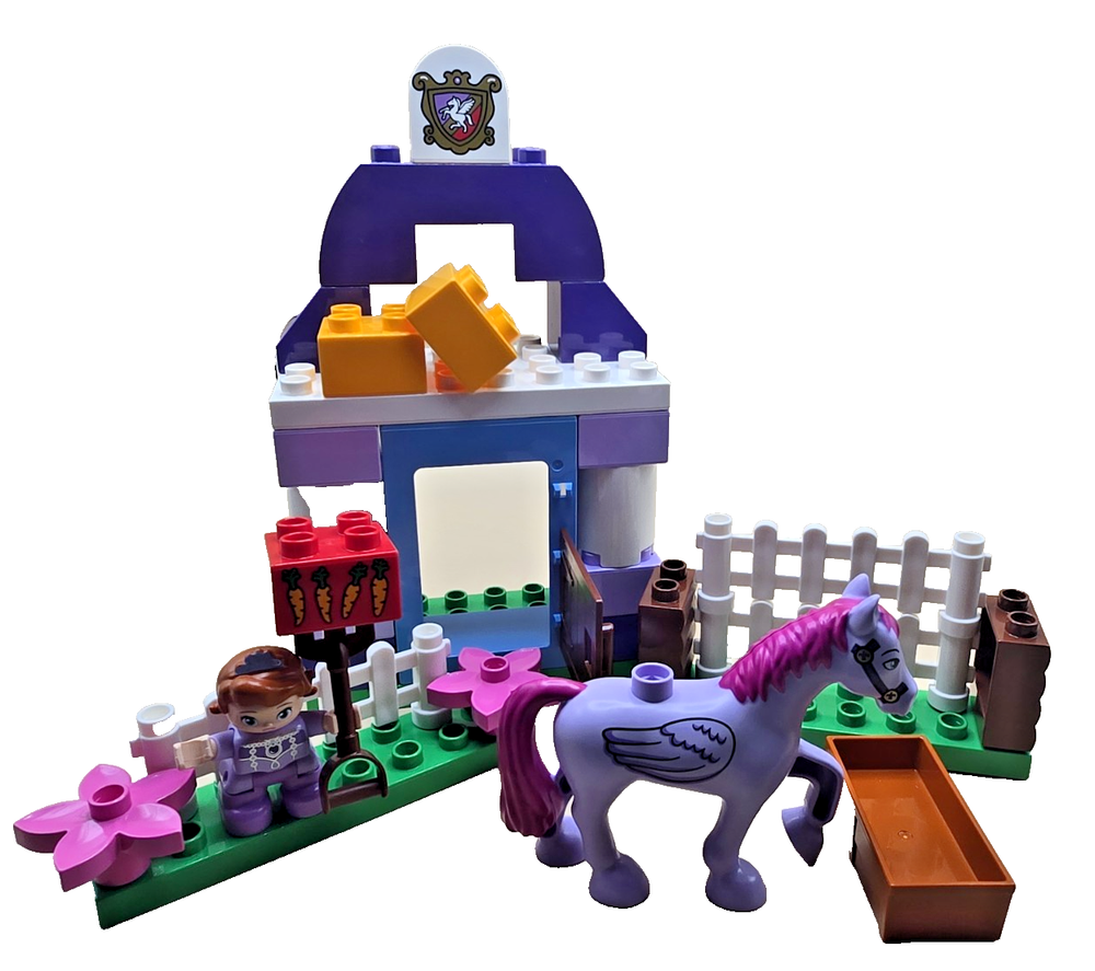 Lego Duplo 10594 Sophia the First Royal Stable Preowned Playset for Kids