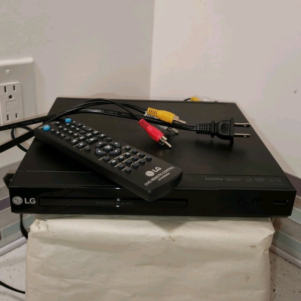 LG DVD CD Player with Remote - Good Used Condition