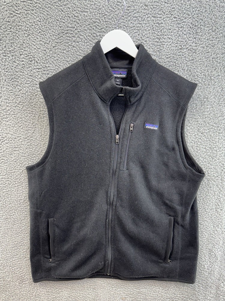 Patagonia Better Sweater Fleece Vest for Men in 2XL Black POG