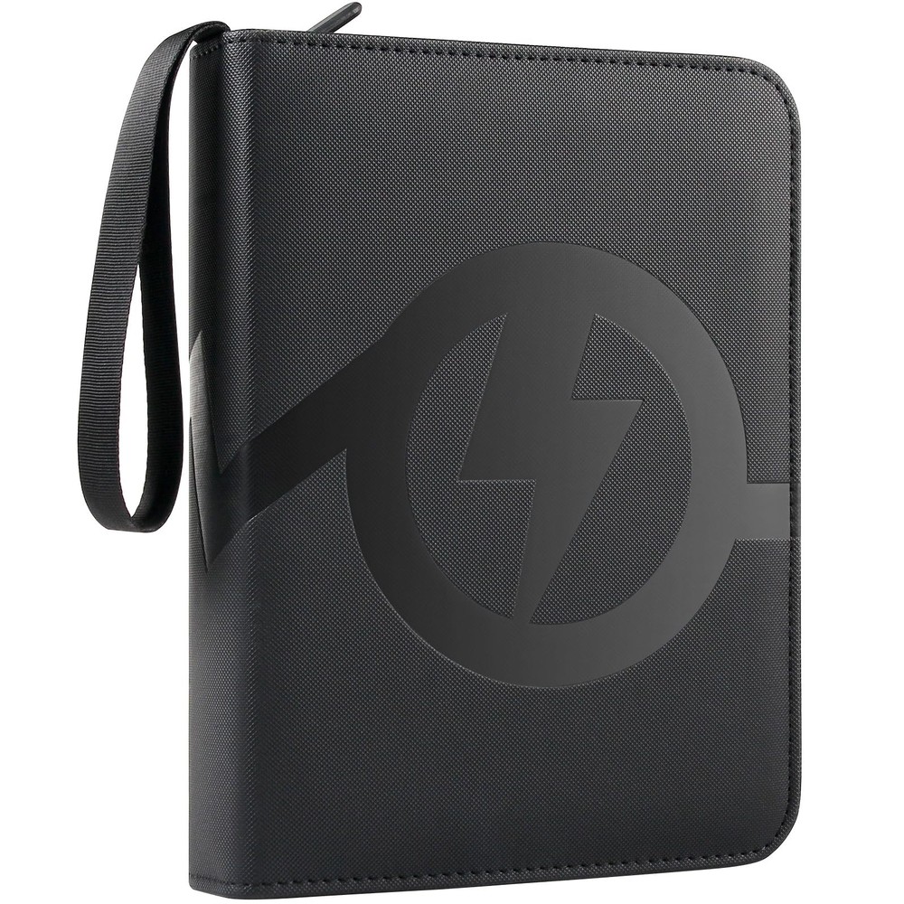 400-Card Trading Binder with 4 Pockets and Durable PU Leather Cover