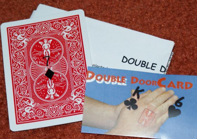 Double Door Changing Card -- written card pips changes on back of card      TMGS