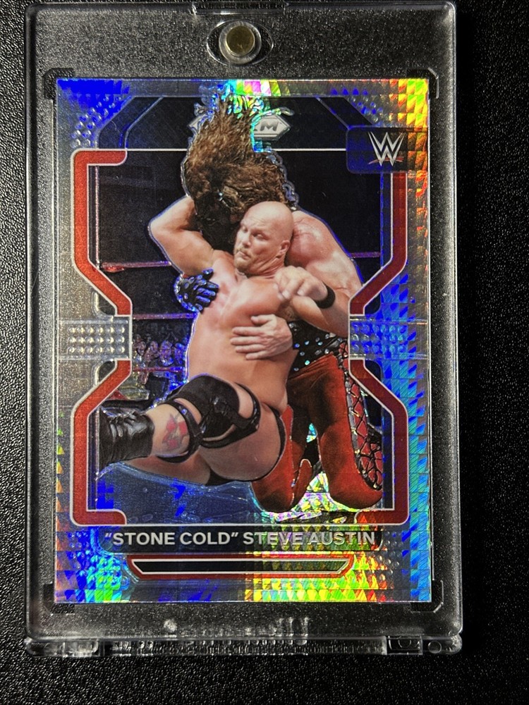 2022 Panini Prizm WWE - Hyper Prizm #192 Steve Austin