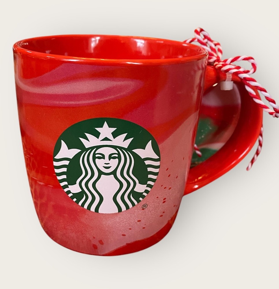 Starbucks Mug Tea Coffee Cup Holiday 2024 Red Christmas Mug 11floz NEW