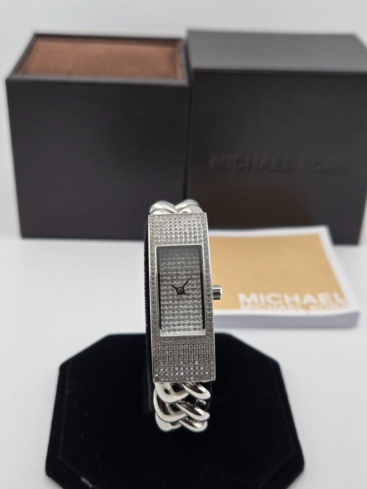 Michael Kors Women’s Silver Crystal Dial Quartz Watch - MK3305 ($275 MSRP)