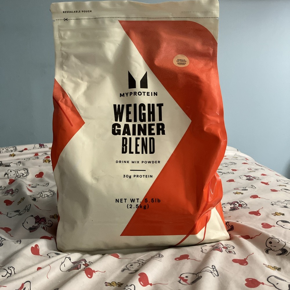 MyProtein Vanilla Ice Cream Weight Gainer Drink Mix 5.5 Lb (2.5 Kg)