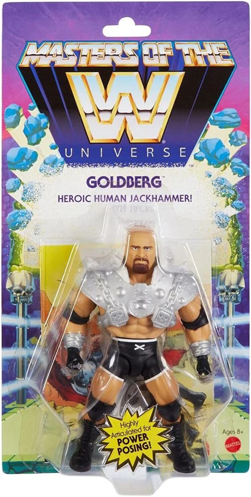 Goldberg Masters Of The WWE Universe MOTU Wrestling Action Figure Wave 6 Mattel