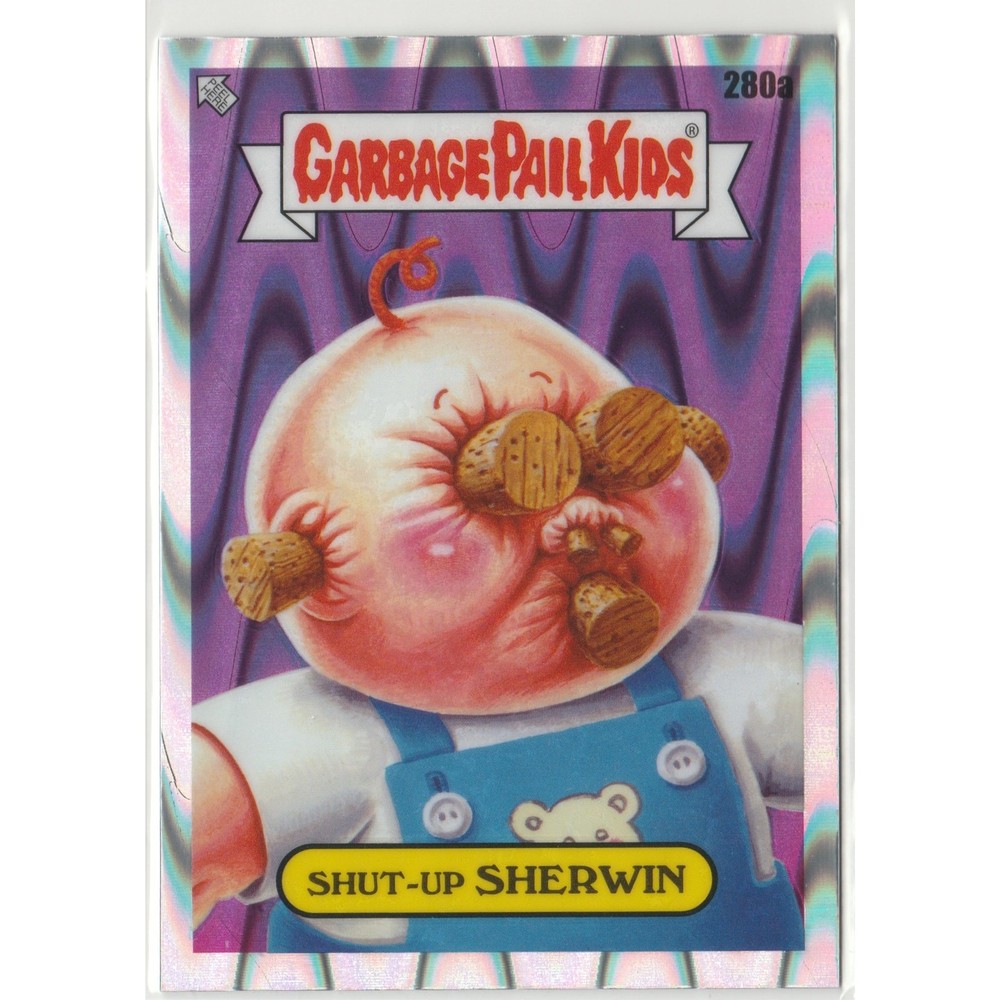Shut-Up Sherwin 280a Drool Garbage Pail Kids 2024 Chrome Series 7 CS7 GPK