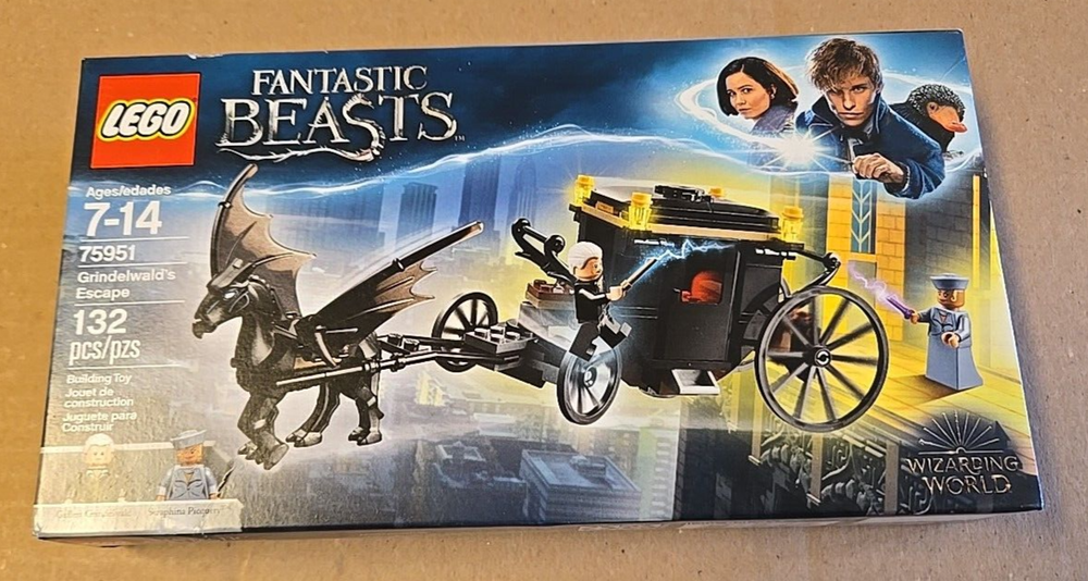 LEGO Harry Potter Grindelwald Escape 75951 Retired New Sealed Check Details