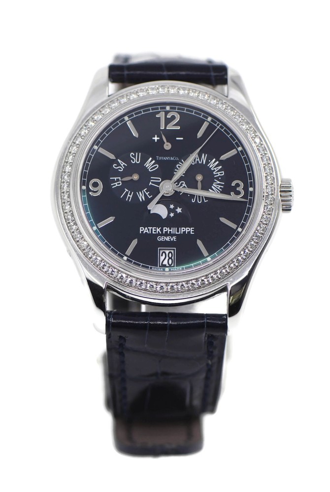 Patek Philippe 5147G Annual Calendar Tiffany 18K White Gold Watch