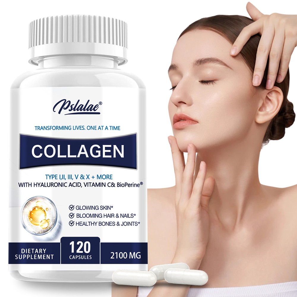 Collagen - Hyaluronic Acid, Vitamin C, Hydrolysis Anti-aging Hair Skin & Nails