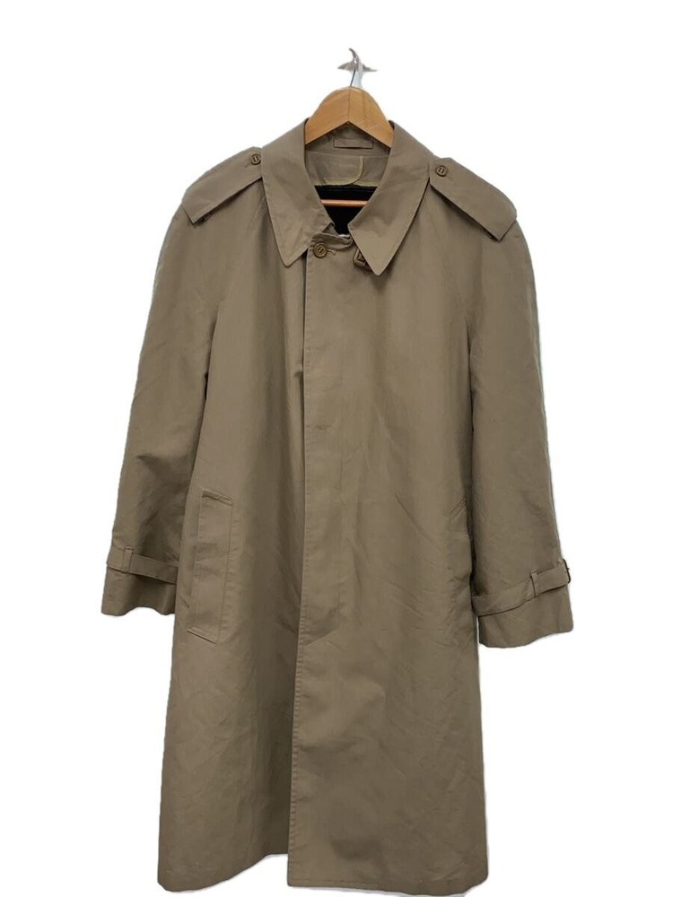 London Fog Trench Coat/40/Polyester/Beg/Plain 2733