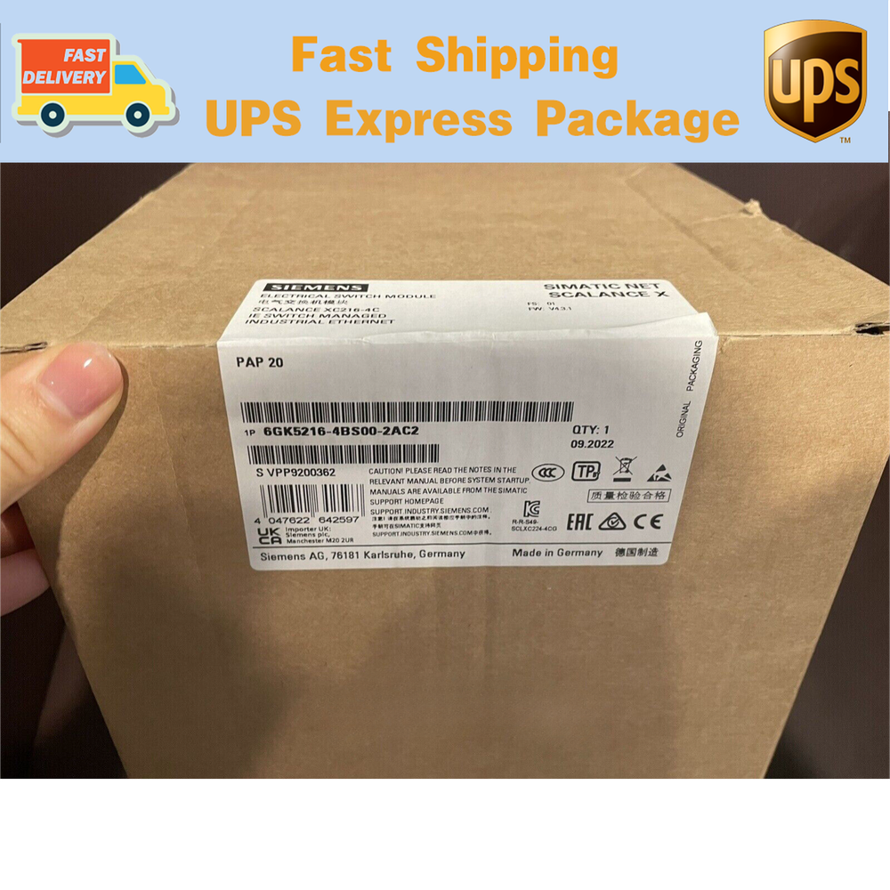 6GK5216-4BS00-2AC2 Siemens Electrical Switch Module Expedited Shipping New GQ